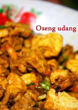 Oseng Udang Tahu Tempe