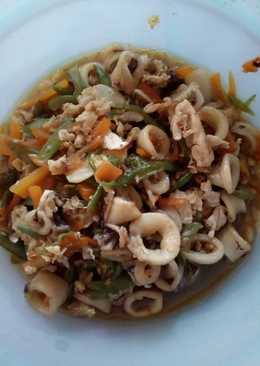 Cumi tumis sayur