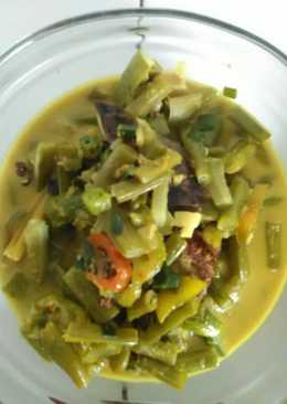 Acar kuning buncis+timun