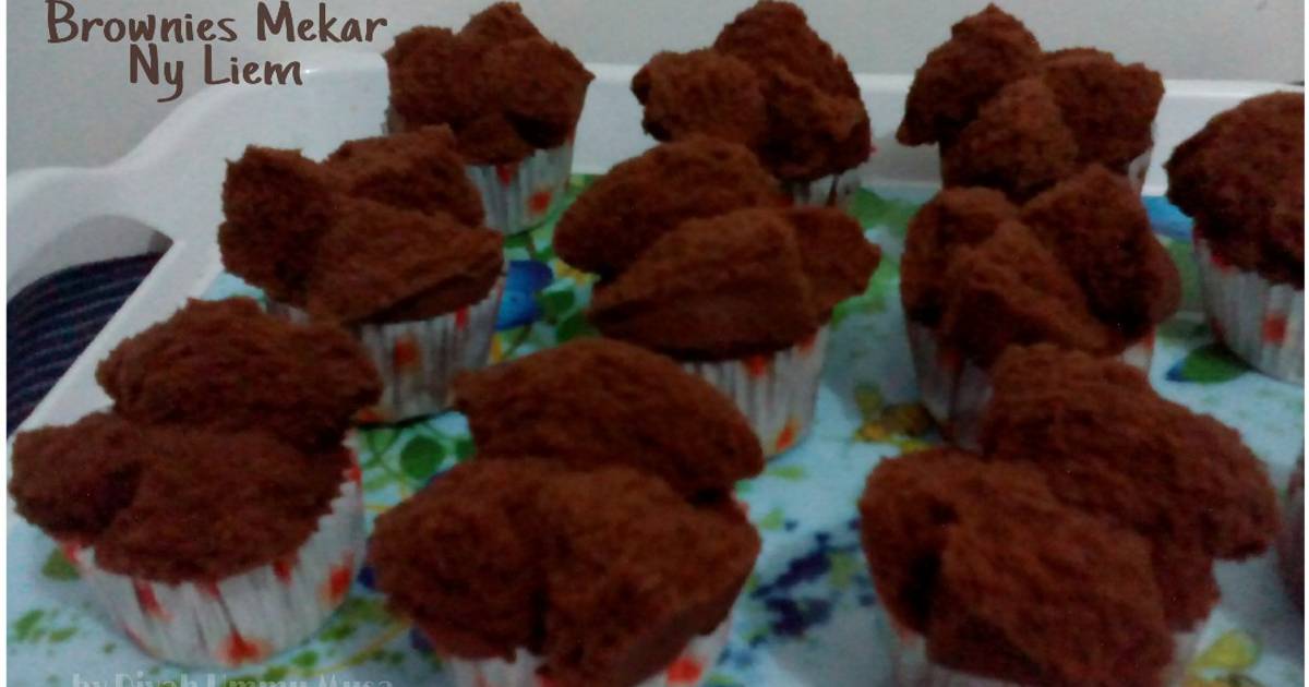 Resep Brownies Kukus Mekar Ny Liem