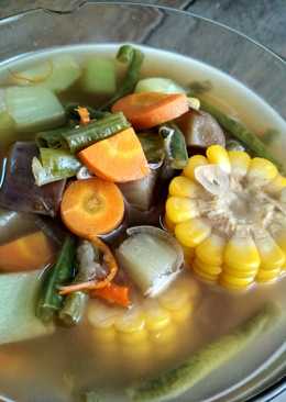 Sayur asam ala anak kost