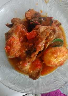 Chicken wings sambalado (no santan)ð