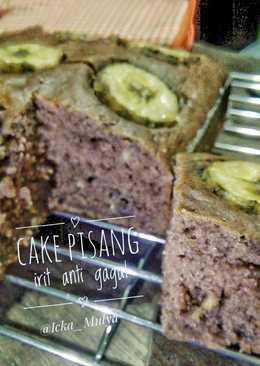Cake pisang (irit, 1 telur, anti gagal, praktis) #20