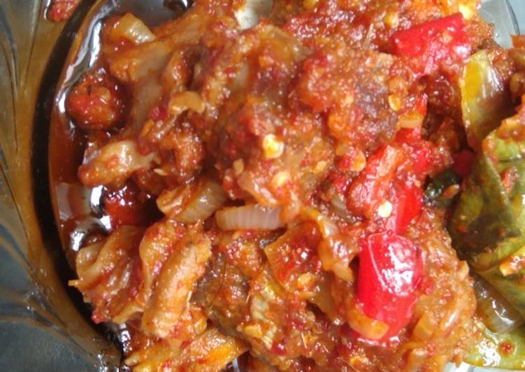 resep makanan Oseng oseng mercon kambing