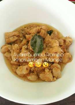 Ayam Bumbu Rampa Khas Ambon ManiseðŸ˜šðŸ˜‰