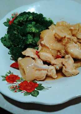 Ayam Fillet Brokoli Saus Honey Lime (Menu Diet)