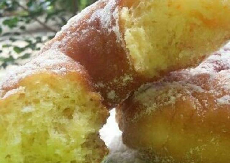 resep Kue donat Kentang pes-pes Empuk... Resep sederhana