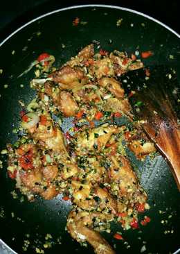 Ayam goreng cabe garam