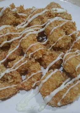 Udang goreng oat mayo