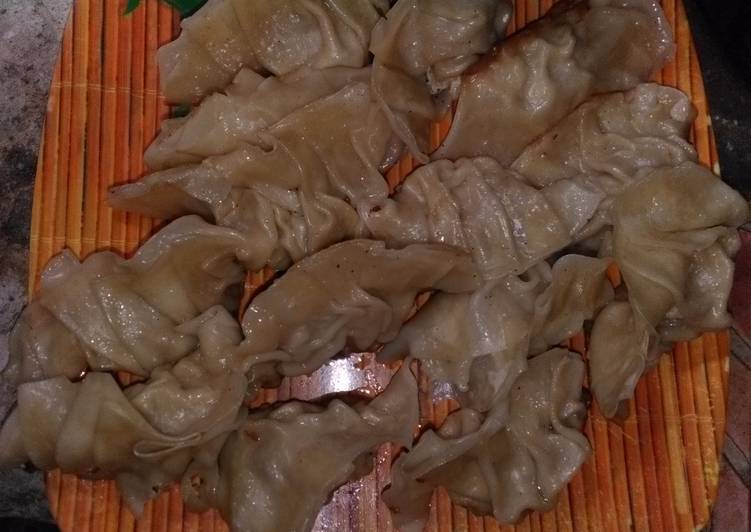 resep makanan Gyoza/Mandu/Pangsit daging sapi #KitaBerbagi