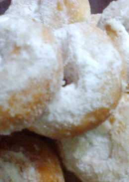Donut empyuk.. menul bingit.. No kentang (tangzong/water roux)