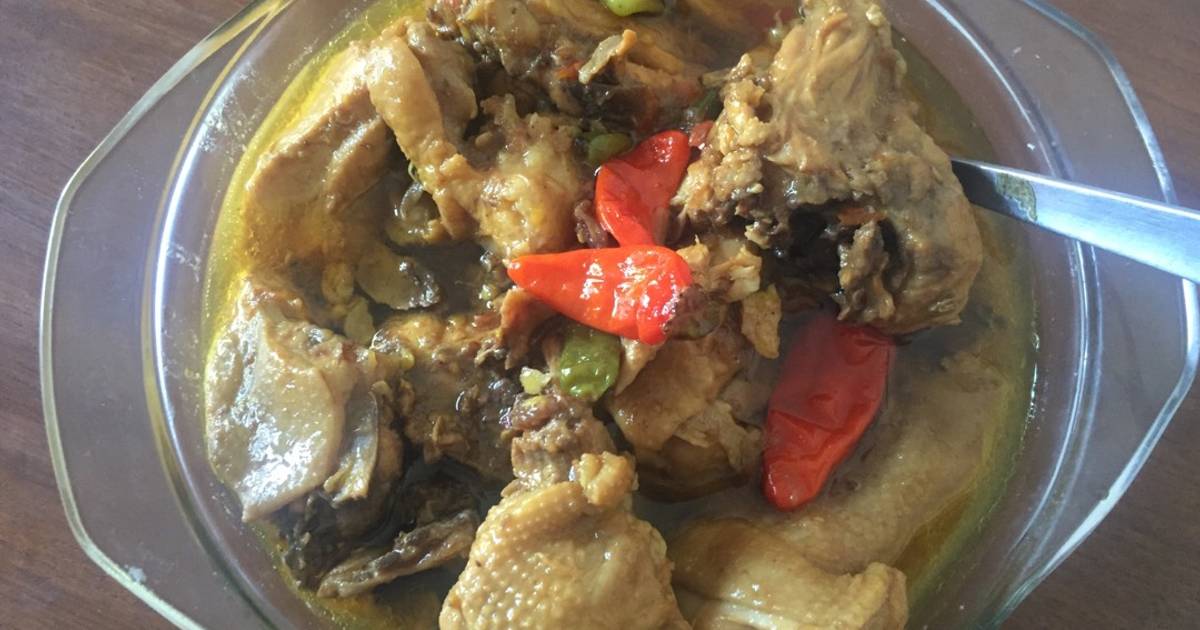 Resep Ayam bumbu rujak ala Naila Rinaldi