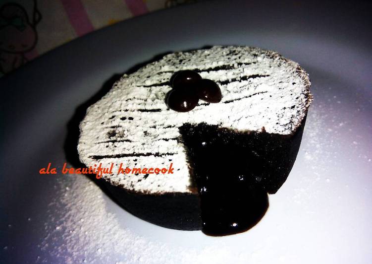 Resep Choco Lava Cake Kiriman dari TEtha Bachtiar