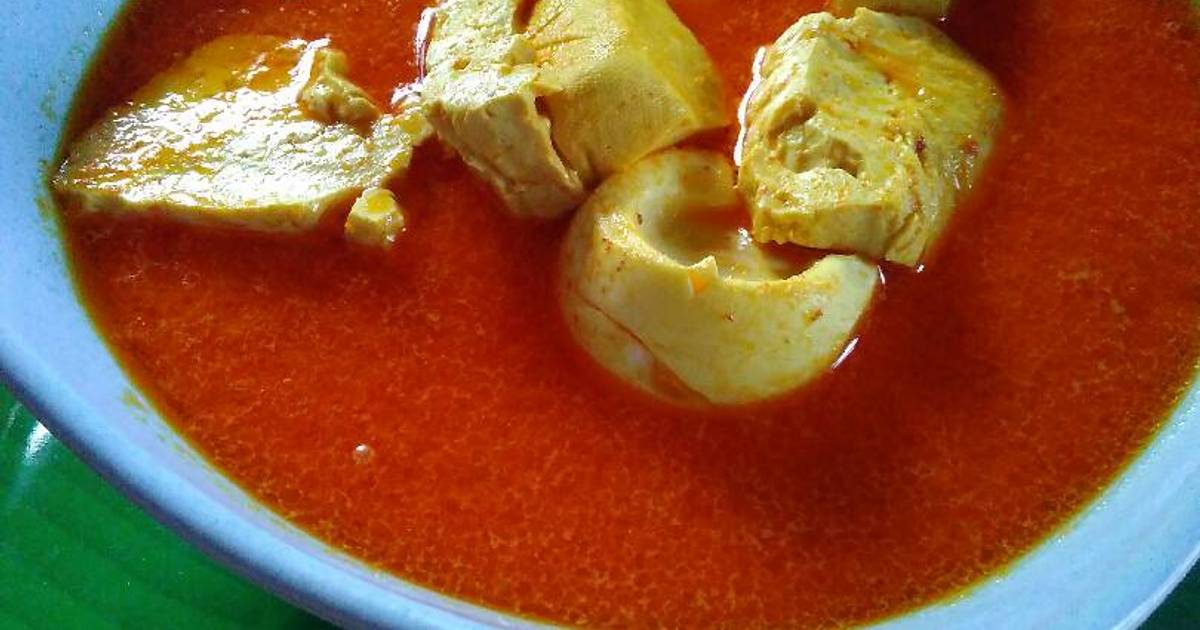  Gulai  telur  tahu  32 resep Cookpad