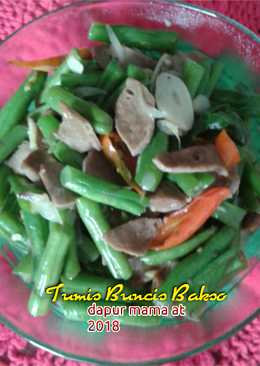 Tumis Buncis Bakso #seninsemangat