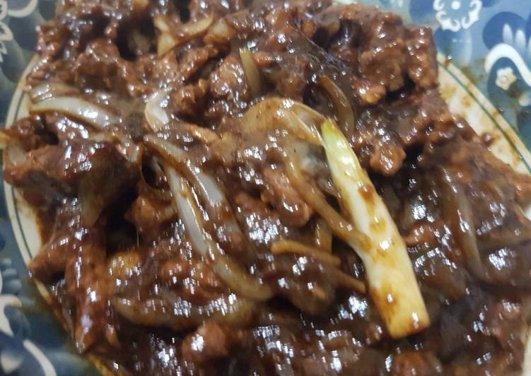 resep Sapi Lada Hitam