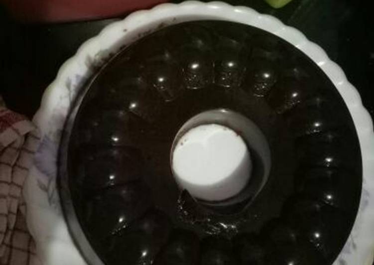 gambar untuk resep makanan Puding coklat oreo