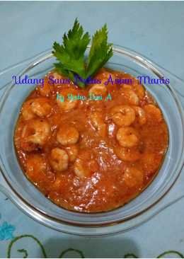 Udang Saus Pedas Asam Manis