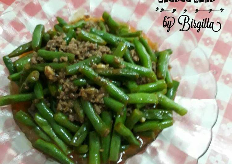 resep Tumis Buncis Daging sapi