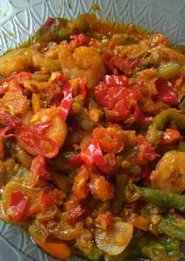 Pare Udang pedas ala mama berli