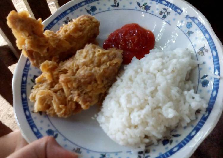 Resep Kentucky fried chicken home made Oleh Ny Agma