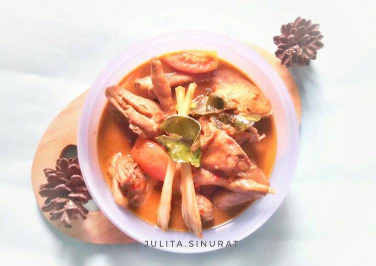 resep masakan Ayam (pejantan) rica - rica