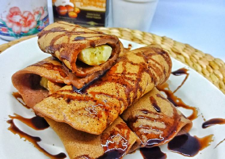 Resep Dadar Gulung Pisang Coklat Oleh Sulini Chu