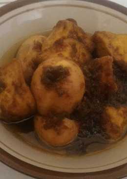 Telur & tahu kecap alakadarnya