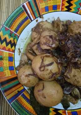 Semur tahu telor (ala betawi)