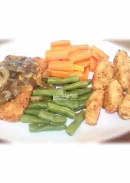 Dori Steak with Blackpepper Sauce