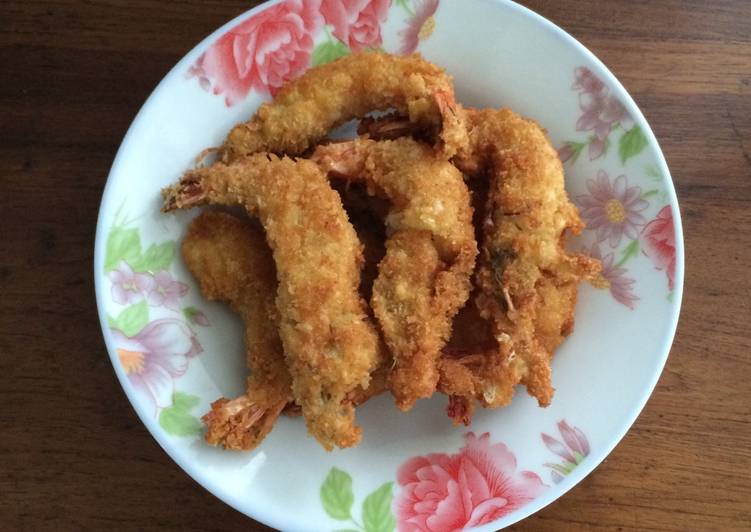 resep masakan Udang goreng tepung mayonais