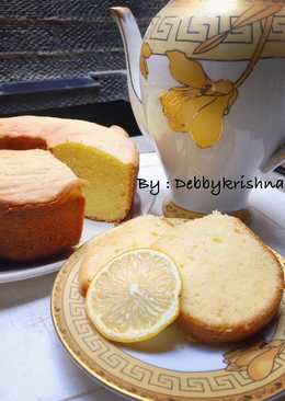 Lemon butter cake