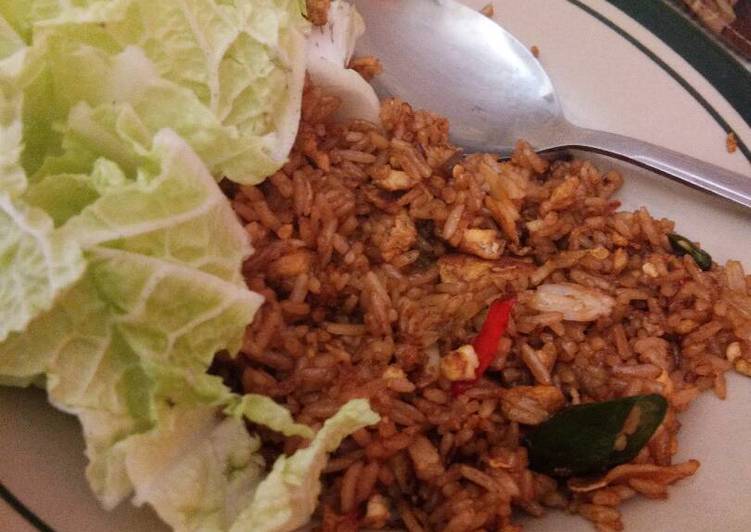 gambar untuk resep Nasgor manis pedas super gampang