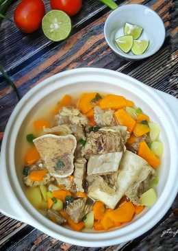 Sop Iga & Sayur #KitaBerbagi