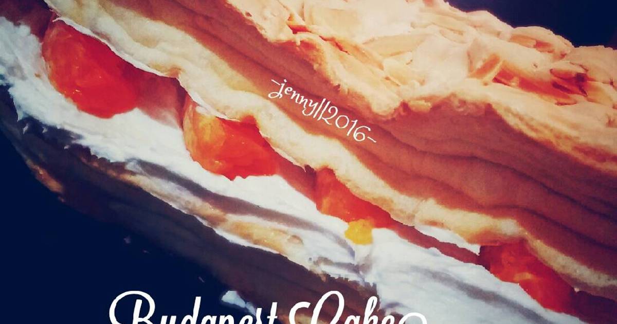 Resep Budapest Cake