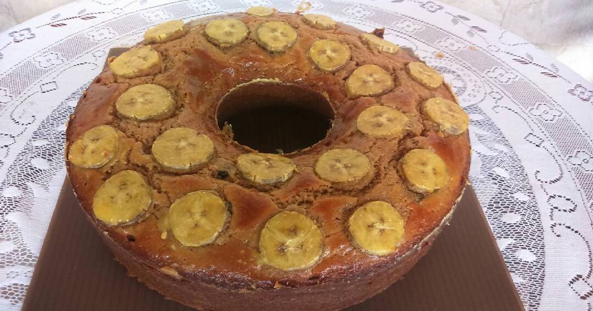 Resep Palm sugar banana cake