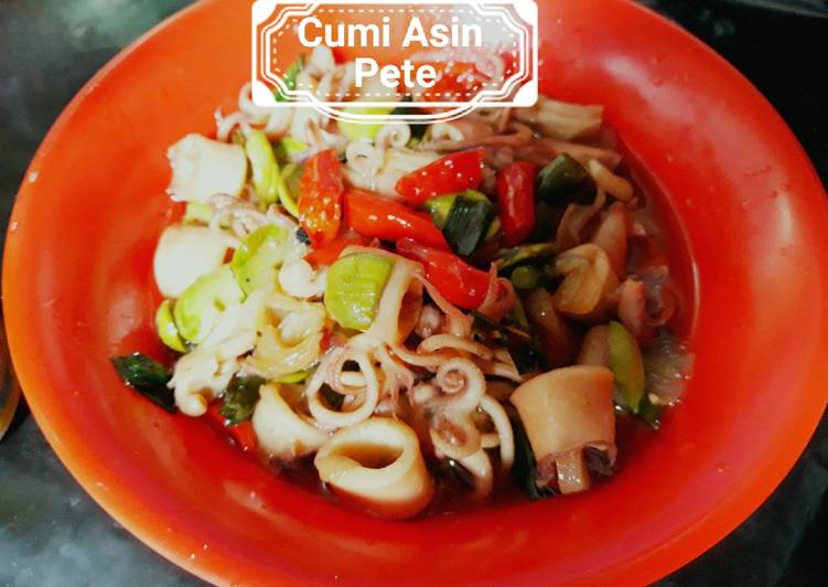 Cumi oseng pete