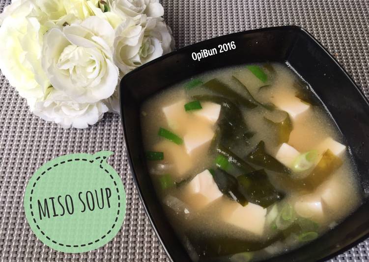 gambar untuk cara membuat Miso Soup