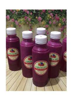 Diet Juice Dragon Fruit Soursop Raspberry Cranberry