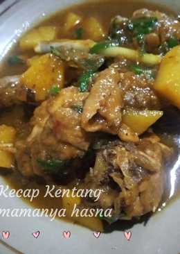 Ayam Kecap Kentang