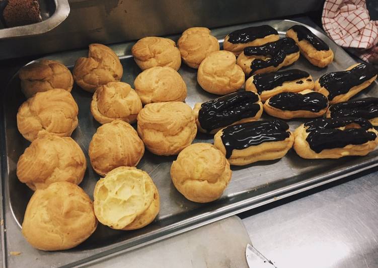 resep masakan Choux Base (Pastry Puff / Eclair / Kue soes)