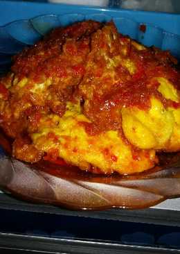 Telor ceplok balado