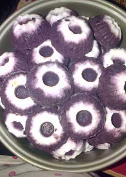 Kue putu ayu ketan hitam ala mahmud tsayy..