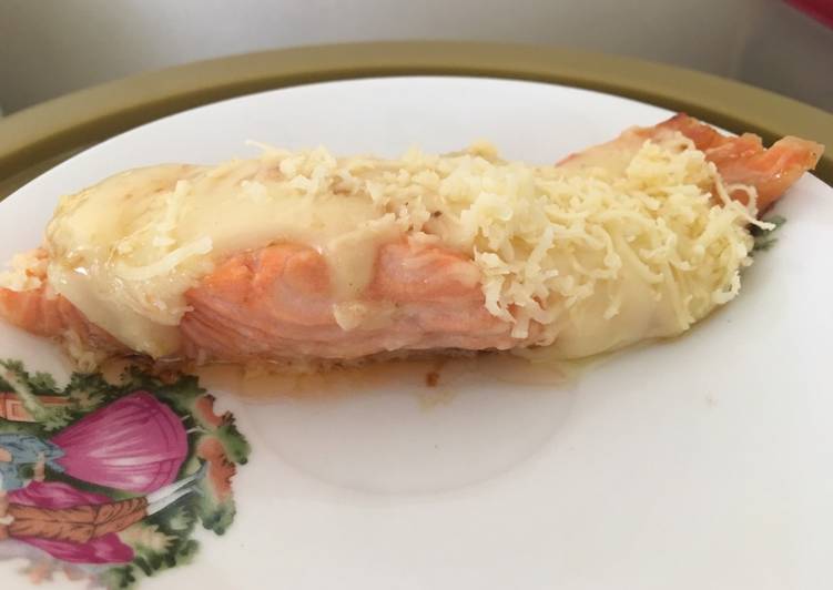 gambar untuk resep makanan Salmon Moza Sauce