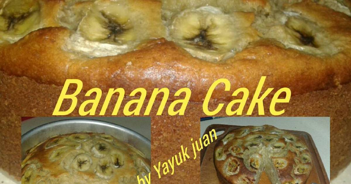 Resep Banana cake