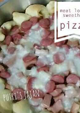 Meat lover pizza irit bahan