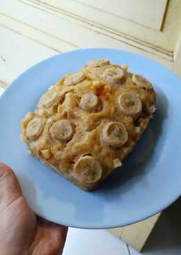 Banana and Cheese Steamed Cake