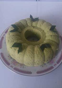 Bolu kukus pandan simpel