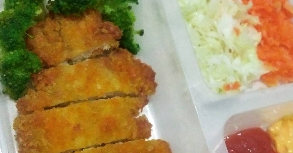 39 resep chicken katsu hokben enak dan sederhana - Cookpad