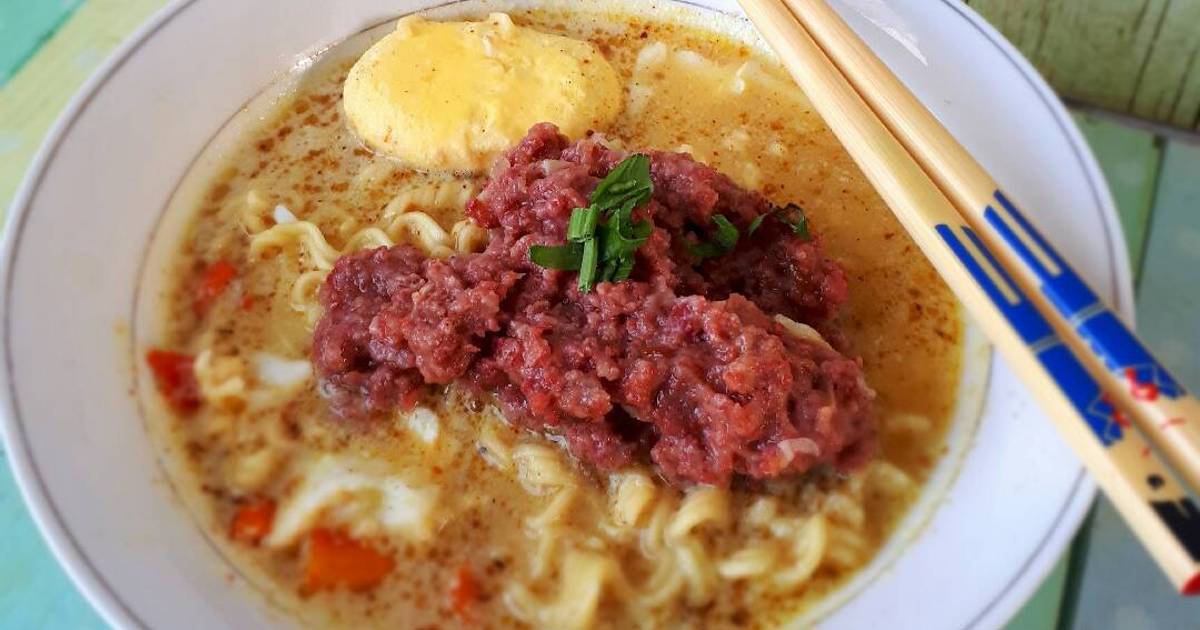 102 resep  indomie telur  kornet  enak dan sederhana Cookpad